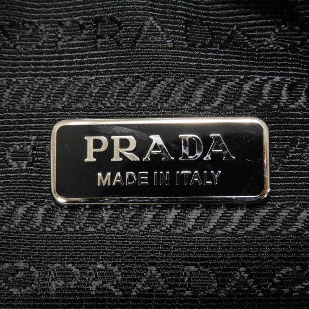 Prada Triangle Leather Crossbody Shoulder Bag in White with RFID IC Chip Embo... - Picture 6 of 16